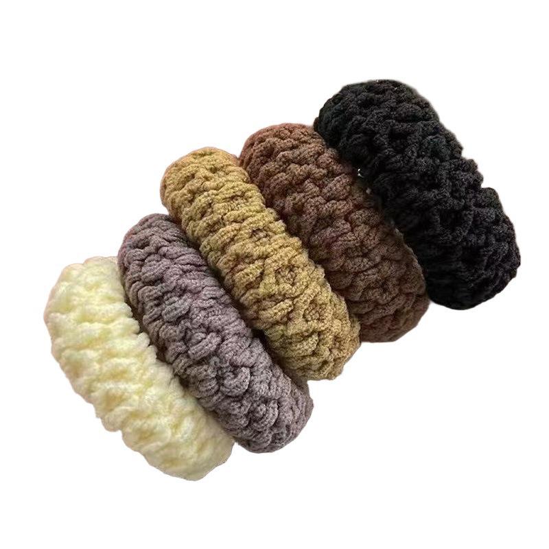 High Elasticity Hair Ties - Versatile, Thickened Bands for Women’s Ponytails and Accessories.