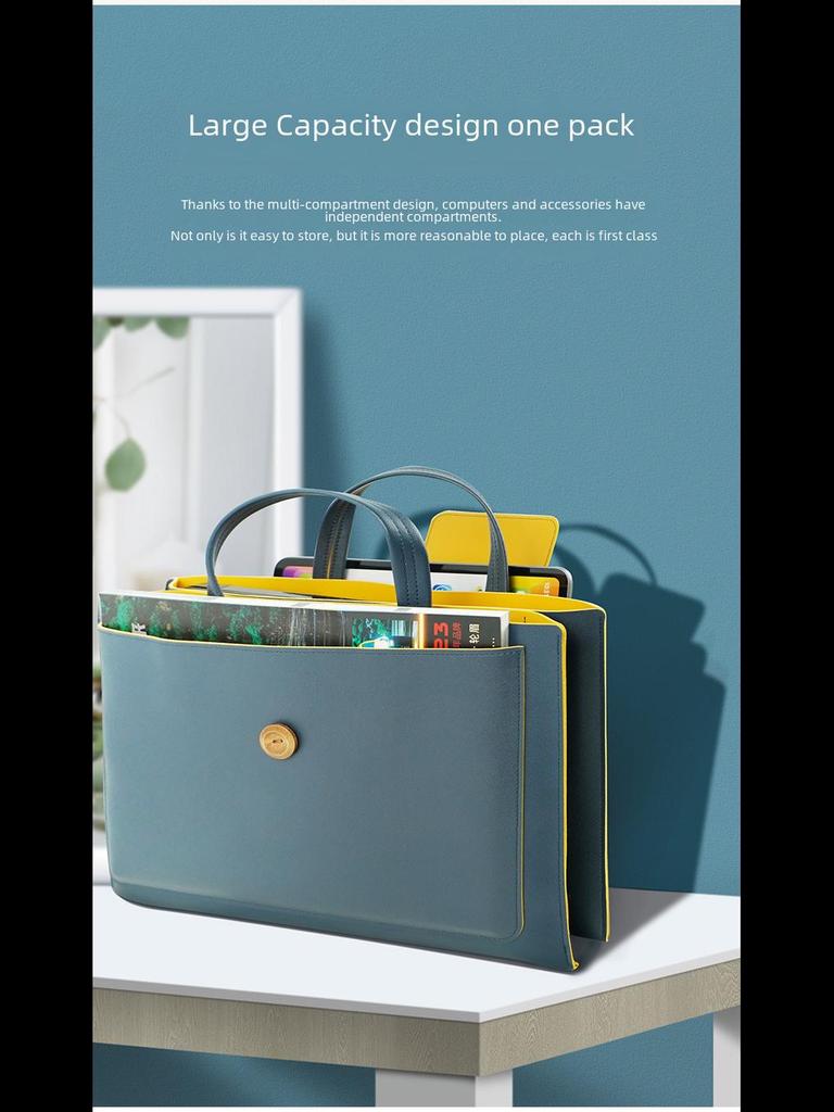 Fashionable Laptop Briefcase for Apple, Huawei, Xiaomi 14-15"
