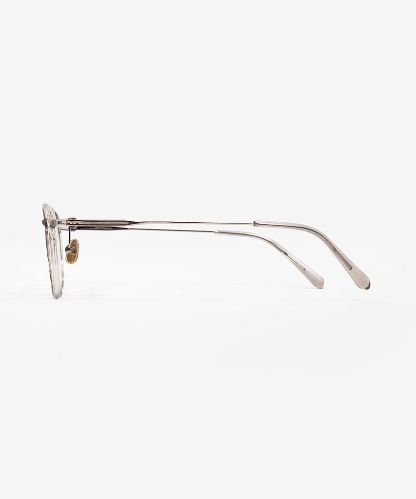 Weeoweeo Breeze 02 Khaki Gray Blue Light Blocking Glasses