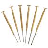 Professional Copper Material Slot Watch Screwdrivers Set Slotted 0.8-1.8mm Watch Screwdriver Watch Repair Tools Watch Repairs