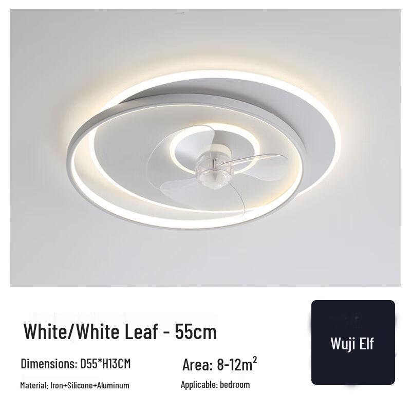 NuFeng Smart Eye-Care Ceiling Fan Light 55cm