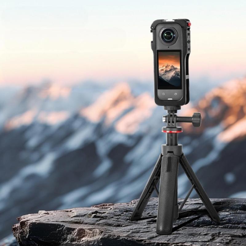 Anti Collision Metal Protective Frame Cage For 360 Camera With Multiple Interfaces Design And Expandable Mounting Point