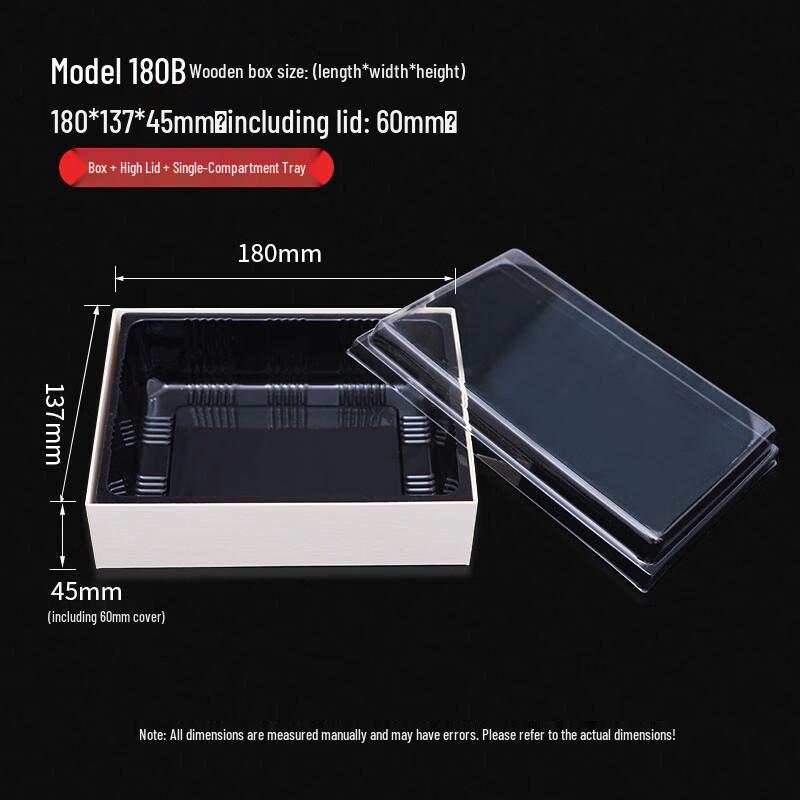 Disposable Wooden Bento Box Set