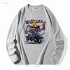 Wild Child Ratfink T Shirt White Print Front H1509 Vintage Washed Comfortable Top For Everyday Wear Slightly Casual Breathable