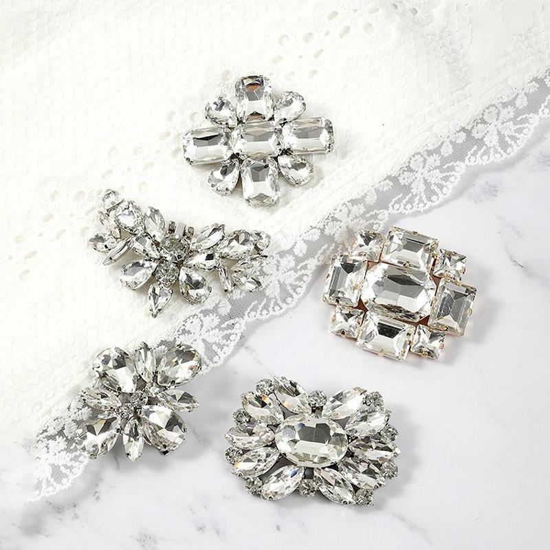 1 db levehető cipőkapcsok Esküvői menyasszonyi cipő dekoráció női magassarkú bűbáj csat ékszer cipő dekor