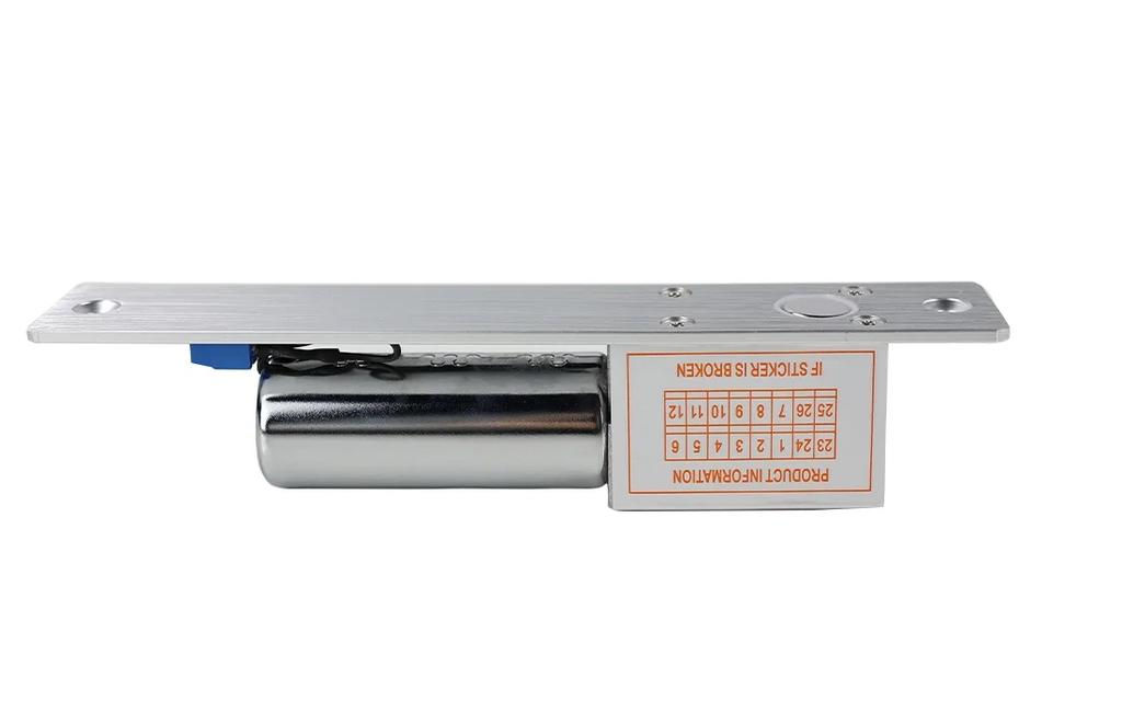 Electronic Lock for Entrance Doors, Mortise, With Bolt, Access Control, DC12V, 450mA Secureentry-EL100