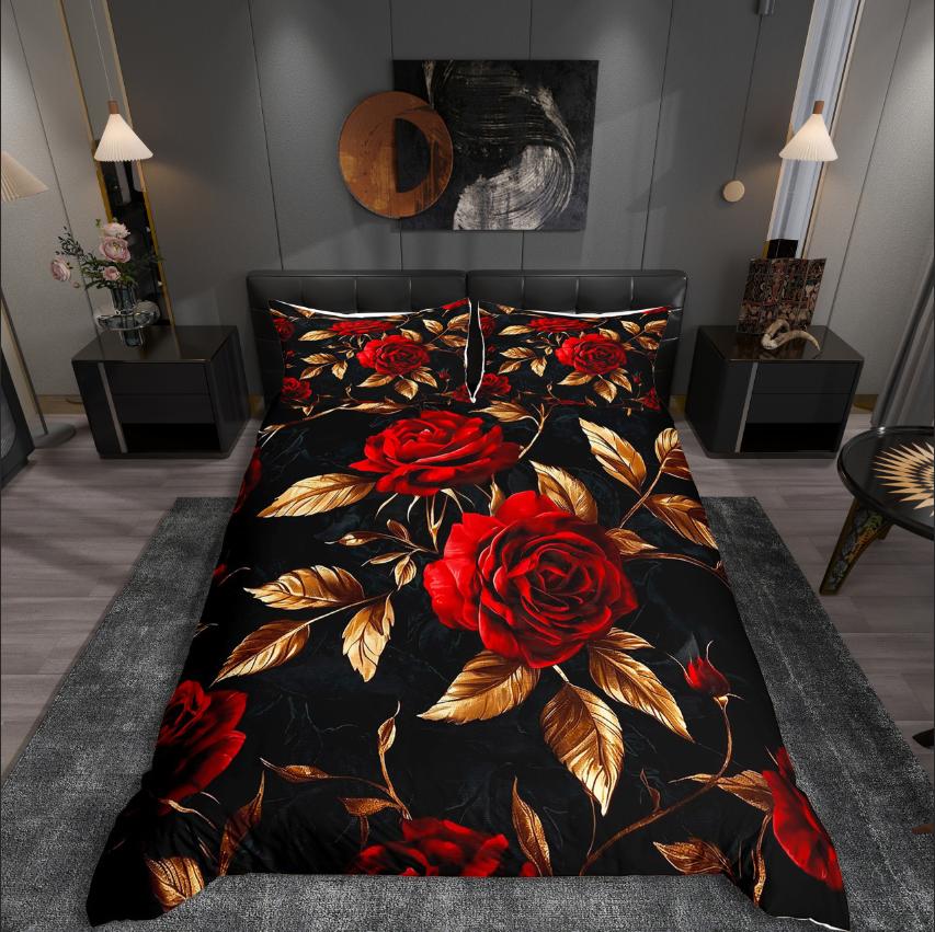 

Комплект пододеяльника Homewish Chic Flower, Весенний сад, Комплект постельного белья для подростков, Декор из ботанических растений DE XS 100x135cm 2pcs&set