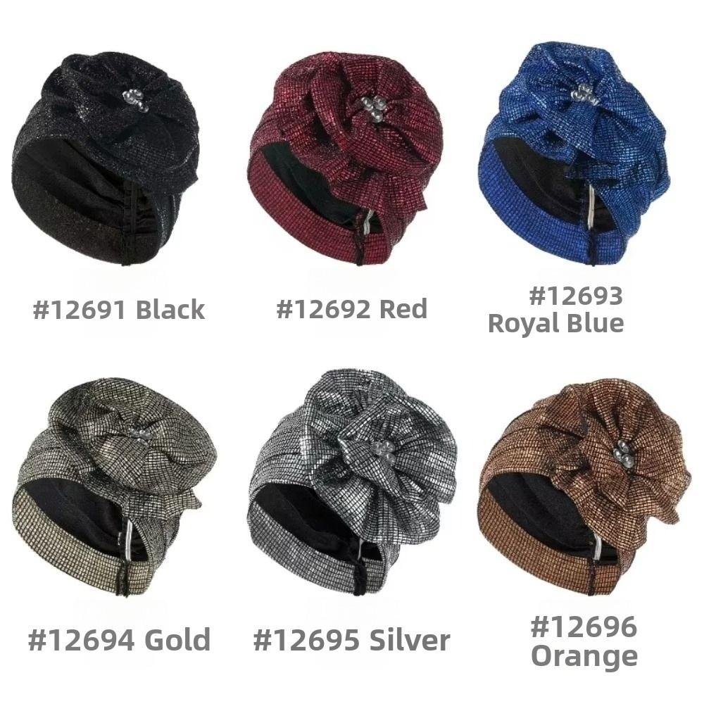 Simple Style Hijabs Wuman Hat Charm Trendy Headgear Fashion Women's Cap  Women
