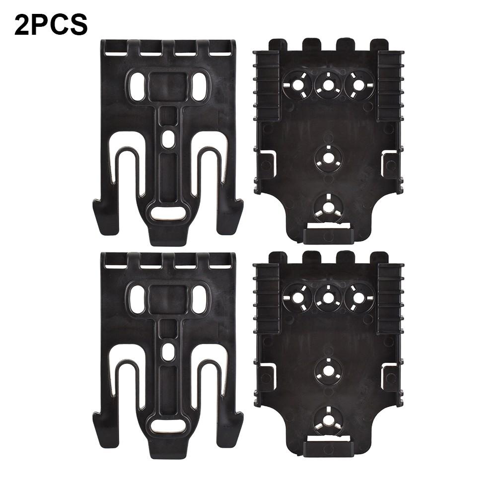 

4.13*3inch Base Plate ABS Accessories Black Quick Lock