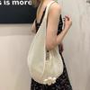 Large-capacity Woven Hollowed-out Underarm Tote Bag Women's Commuter Single-shoulder Beach Vacation Bag