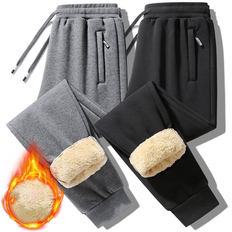 Winter Men Casual Fashion Sports Pants Warm Gym Sport Trousers for Men Jogger Sweatpants Running Workout Jogging Long Pants