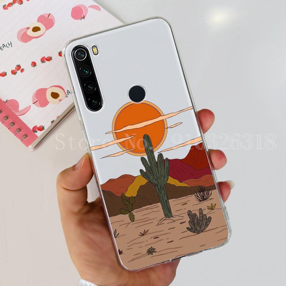 For Xiaomi Redmi Note 8 Case Redmi Note 8T Clear Silicone Soft Slim Phone Case For Xiaomi Redmi Note 8 Pro Note8 Back Cover Capa