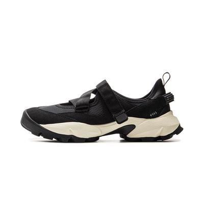 Li Ning Mulan Mary Jane Μοντέρνα Άνετα Απορρόφηση Κραδασμών Αναπήδηση Χαμηλά Casual Παπούτσια Γυναικεία Casual Παπούτσια Μαύρα AZGV008-4