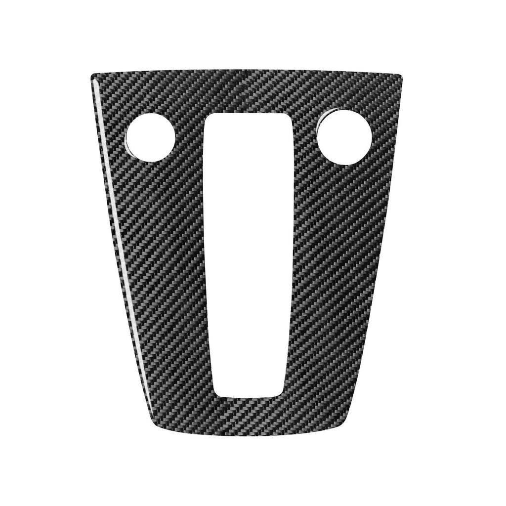 Kohlefaser-Getriebepanel Klebefolie Abdeckung Armaturenbrett Aufkleber Verbessert die Kabinenästhetik für den Schalthebelbereich