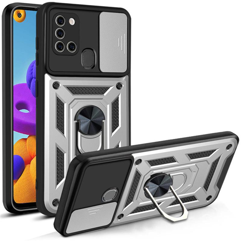 Texture Shockproof Armor Slide Lens Case For Samsung Galaxy S23 Ultra S22 S21 Plus A04S A54 A53 Xiaomi Redmi Note 11 iPhone 14 13 12 11 Pro Max Cover
