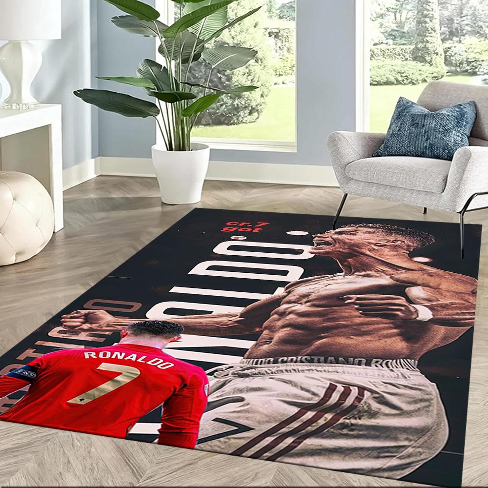 Cristiano Ronaldo Carpet Suitable For Hallway Playrooms Study Room Foyer Antislip Carpet Decorate Offices Gift For Festivals