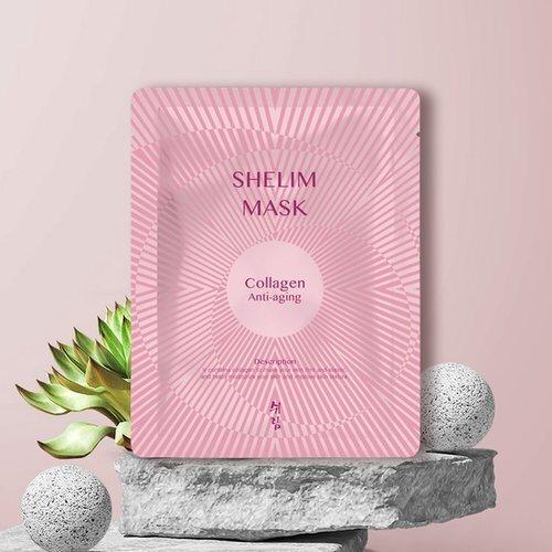 [SHELIM] (30 sheets) SHELIM Collagen Anti-Aging Mask Pack / Wrinkle Improvement & Whitening Functionality_636262