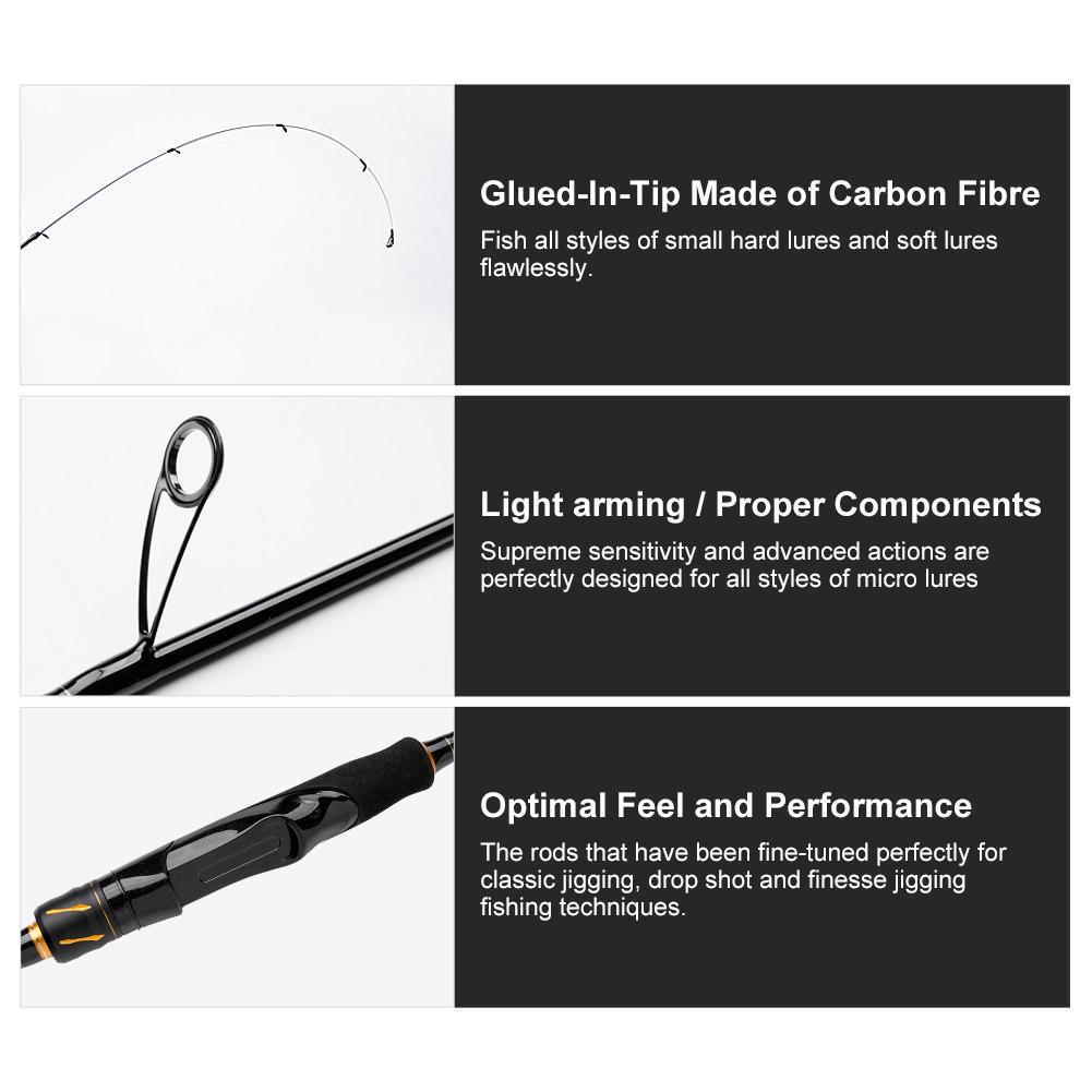 NOEBY Nuobi All-Purpose Lure Rod for Bass, Trout, Mackerel, Stream, and Bank Casting.
