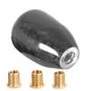 RASTP-Car Gear Shift Knob Forged Pattern Carbon Fiber Manual Transmission Shift Head for Most Car Decorations  Accessories
