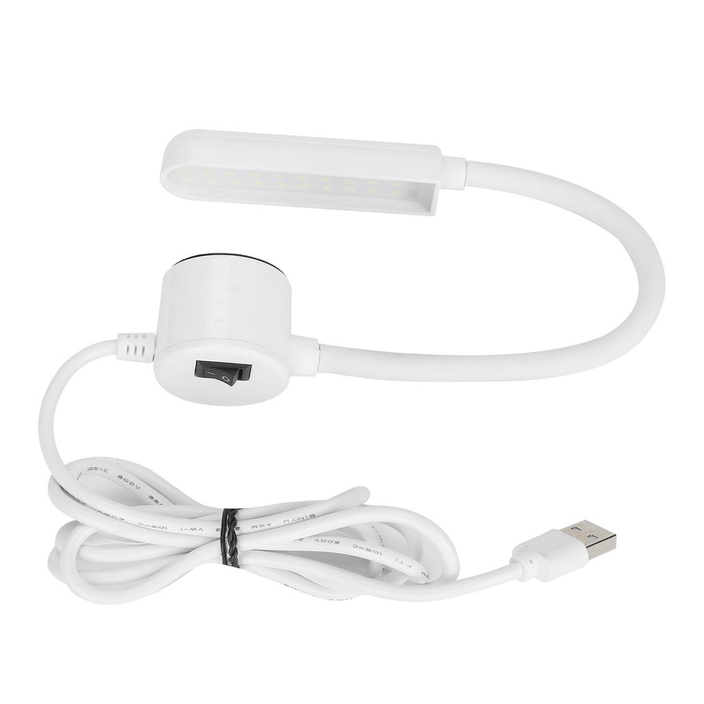 Sewing Light 30LEDs Eye Protection Lamp Beads USB Powered Sewing Machine Light with Magnetic Mount Base