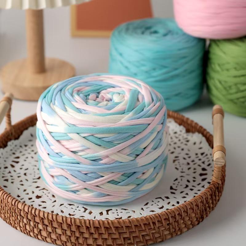 300g Large Ball Cloth Thread Handmade DIY Woven Material Handbag Storage Basket Slippers Cushion Yarn Ball Homemade Thread Ball