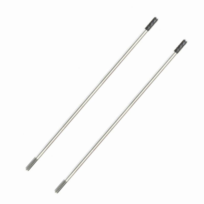 Naujas 2 vnt./1 vnt. Vienas galas sriegiuotas, vienas galas 9 dantys, 8 mm storio pavaros velenas 26 mm vamzdžiui, žoliapjovei, krūmapjovei, 762 mm ilgio