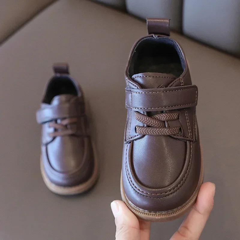 

Baby Walking Shoes Fashion Leather Shoes for Infant Boys Sneakers Tenis Infantil Menino Comfortable Kids Shoes 23