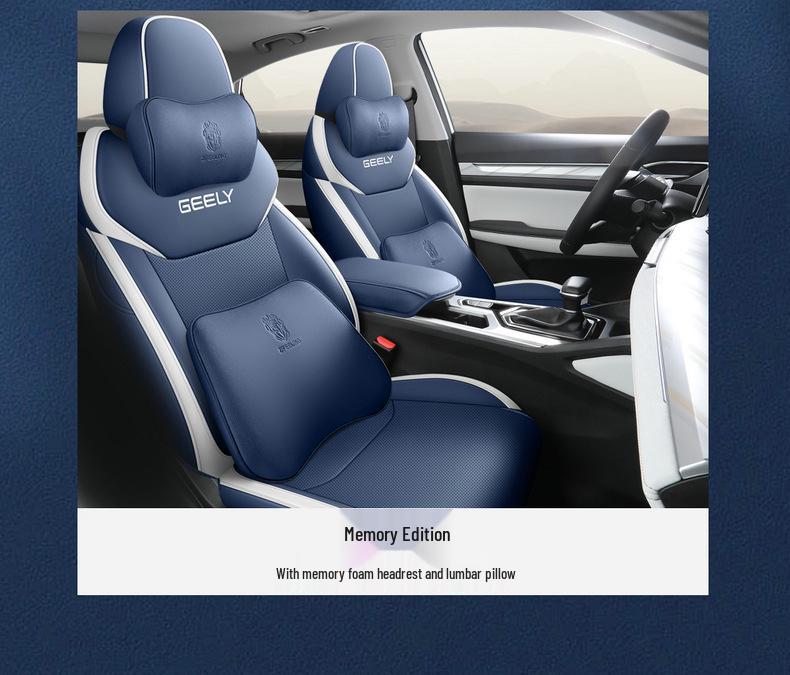 Emgrand Car Seat Cushion - Full Coverage, Universal Fit for All Seasons