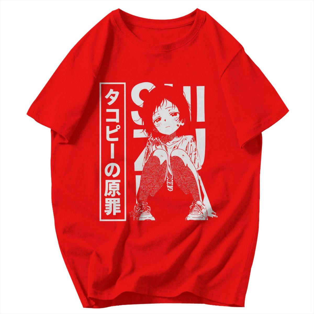 Men T Shirt Shizuka Kuze Takopis Original Sin Awesome Unique Y2K Graphic Anime Unisex Clothes T Shirts S