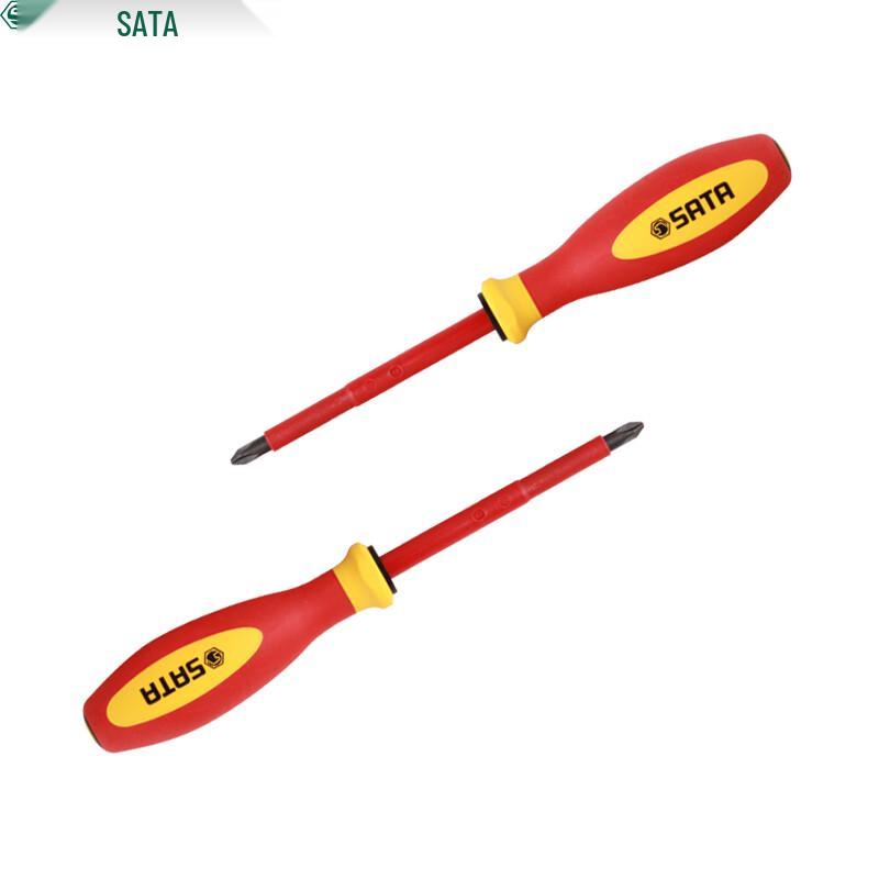 SATA G-Series Insulated Phillips Screwdriver PH2 x 100mm