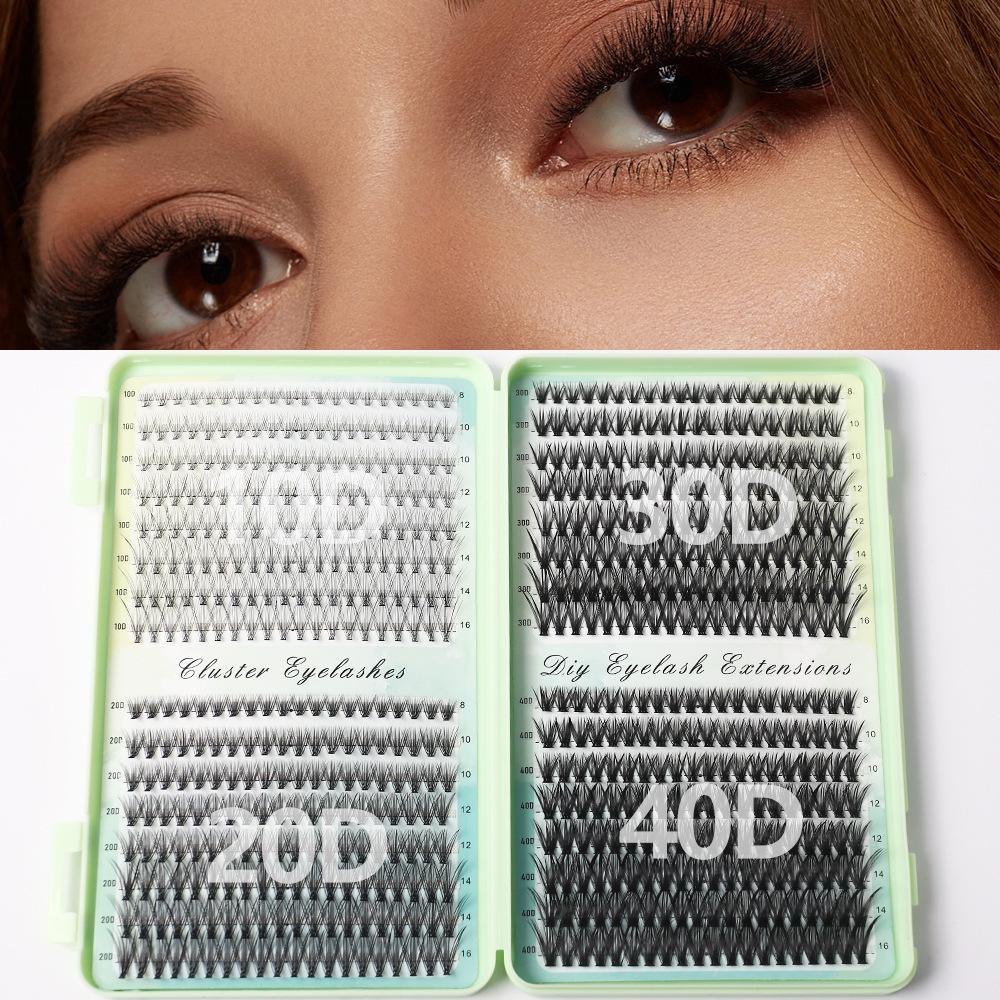 High Quality DIY Lash Extension Various Combinations 10D 20D 30D 40D 60D 80D 100D Eyelashes Book Mix чёрный