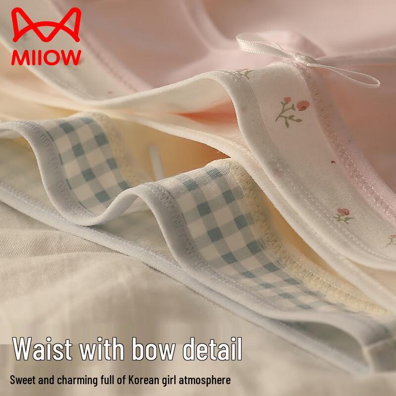 Mao Ren Teen Girls' Breathable Antibacterial Cotton Briefs