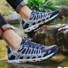 Unisexs Breathable Waterproof Trekking Shoes Tactical Sport Quick-Drying Outdoor Camping Hiking Shoes Upstream Mens Sneakers