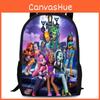 Unisex High Monster 15in Backpack Ergonomic Support Oxford Fabric Schoolbag