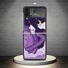 Cartoon Cute Little Rabbit Phone Case For Samsung Galaxy Z Flip 7 6 5 4 3 5G Cover ZFlip7 ZFlip6 ZFlip4 ZFlip5 ZFlip3 Coque Fund
