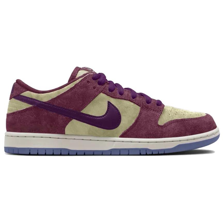 Nike Dunk SB Protiskluzové Odolné proti opotřebení Nízké Skatebotové boty Unisex Červená Béžová HQ1625-600