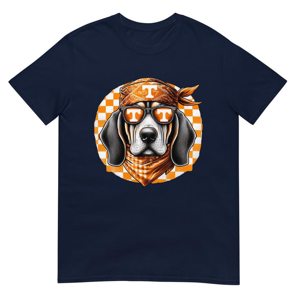 Orange Blooded Tennessee Hound Native Home Tn State Pride Tshirt S