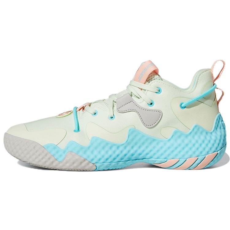 adidas Harden Volume 6  Green Mist Pulse Aqua  Men s GV8701 EU 47⅓