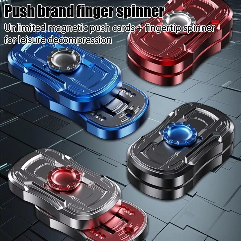 Deslizador Mecánico Juguete Fidget Deslizador Juguete Fidget de Empuje Portátil Llavero de Juguete Fidget Reduce la Presión
