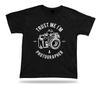 Trust Me I'm a Photographer Black and White T Shirt Style Modern New Design