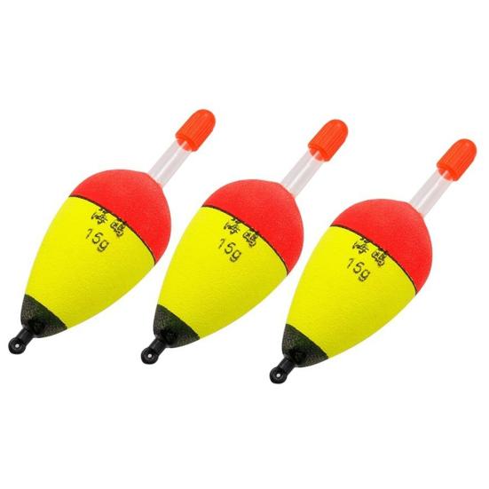 

3 шт. 2,2-4,4 г буй из ЭВА, светящийся поплавок, детектор наживки для рыбы, аксессуары для рыбалки 15g