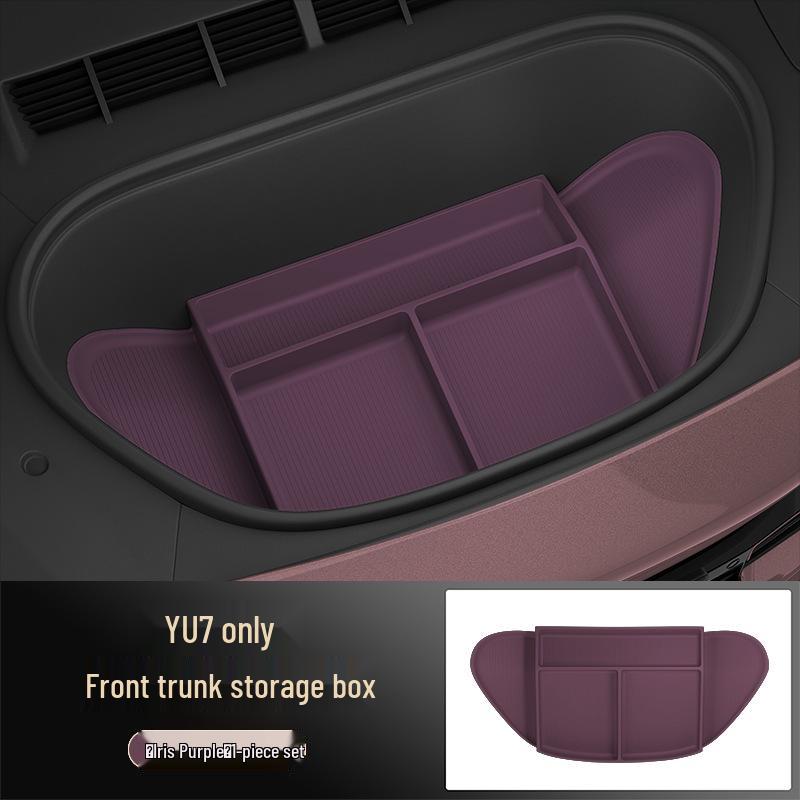 Silicone Anti-Shake Storage Box for Yu7 Front Trunk and Rear Screen 1003.8*480.9*227.8mm