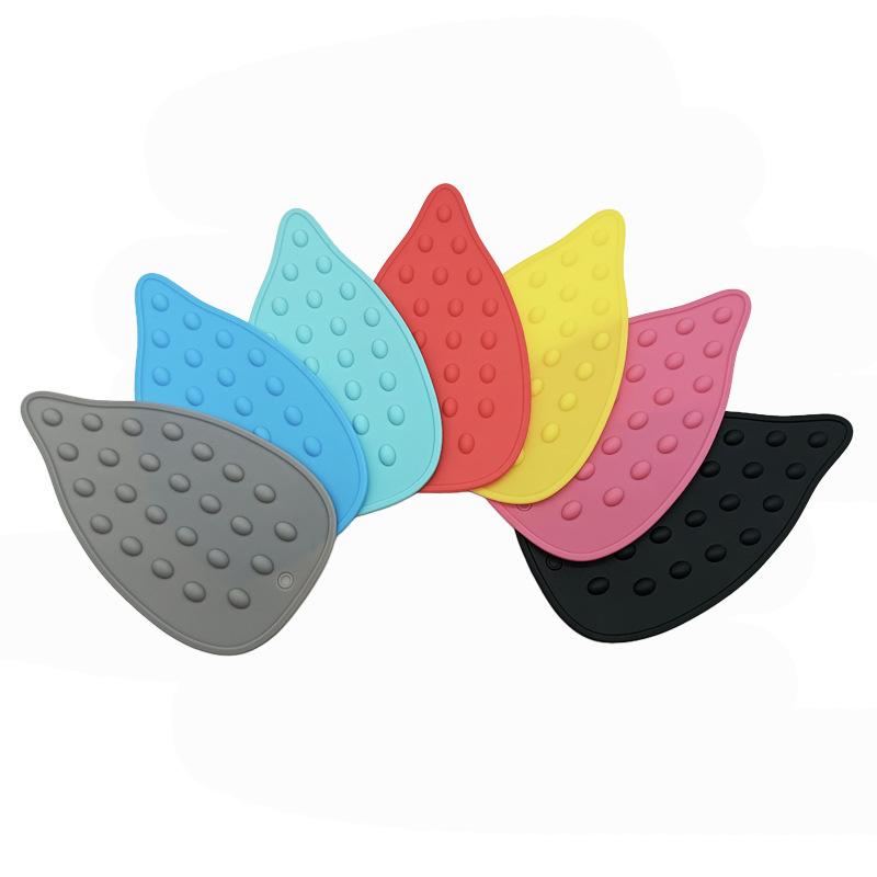 Iron Rest Pad: Portable Heat Resistant Silicone Ironing Pad With Hanging Hole Reusable Ironing Board Rest Mat For Laundry