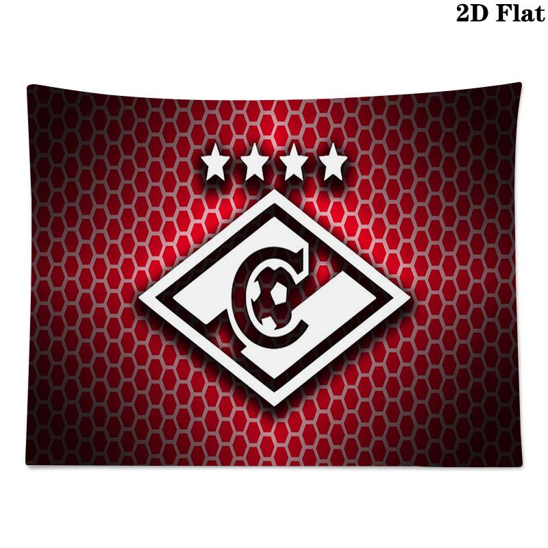 FC Spartak Moscow Wall Tapestry Aesthetic Wall Hanging Printed Fabric Blanket Decorative Tapestries for Bedroom Living Room Home Decor