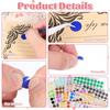 3240 Pcs Colored Dot Stickers 1/2 Inch, Removable Colorf Dots Stickers Self Adhesive Round Sticker 1/2 Inch for Women Men Reward Home Office Table