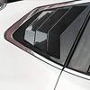 Car Accessories ABS Carbon Fiber Rear Side Window Louvers Shutters Blinds Cover Trim For Nissan Rogue X-Trail T32 2014-2017-