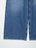 2025 Early Spring Women’s Fashion: Short-Sleeve Denim Shirt & Straight-Leg Pants Set – Euro-American Style