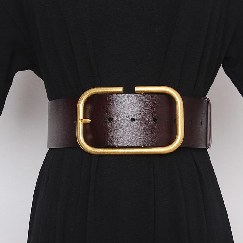 big buckle belt women's