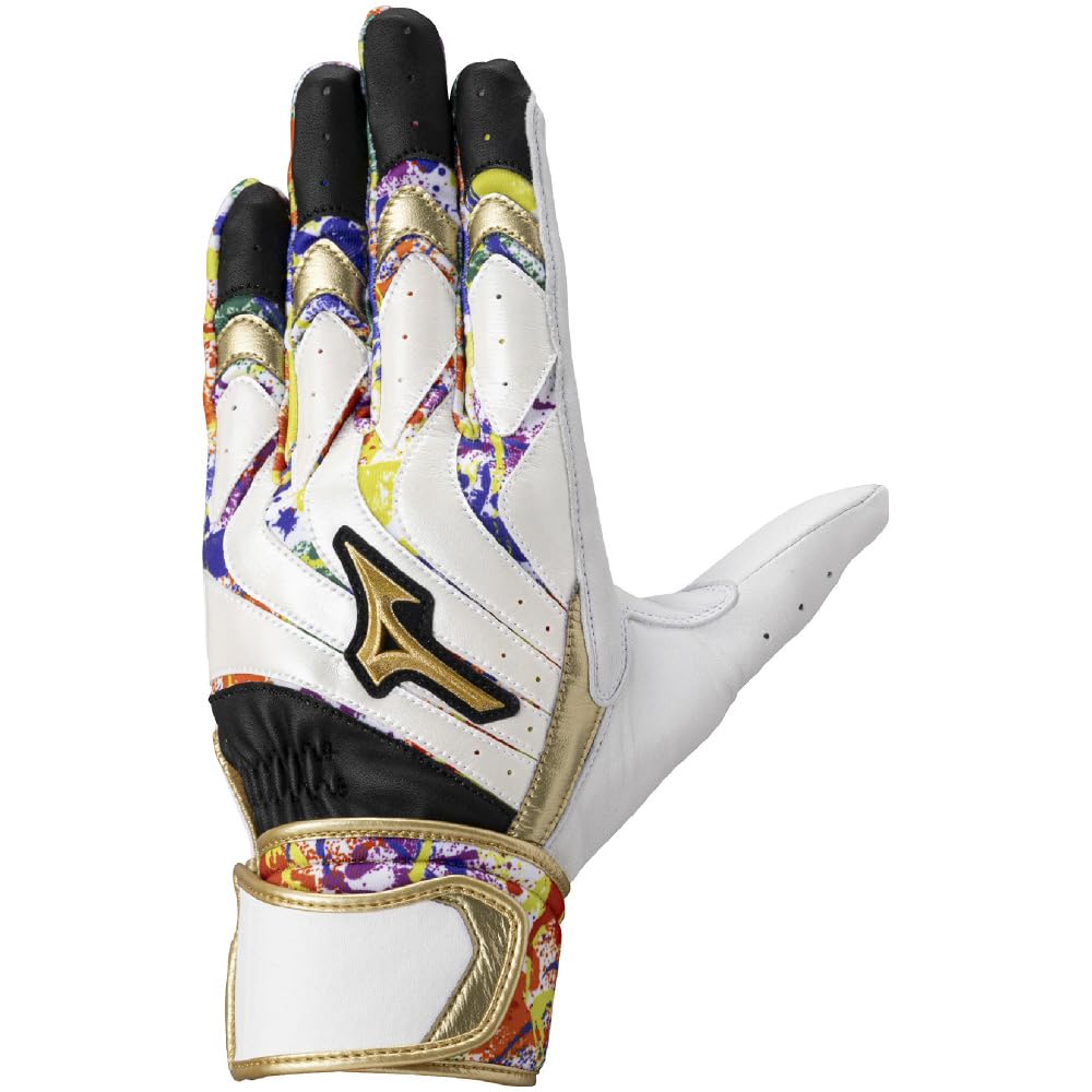 

MIZUNO Direct Store Exclusive Mizuno Baseball Neo Diversity Motion Arc UF 1EJEA845 24cm Batting (Mizuno) [Mizuno / Pro] [Ambidextrous] White/Gold
