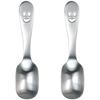 Tsubame-Sanjo Nico Petit Ice Spoons (2 Pieces), 18-8 Stainless Steel, Made In Japan